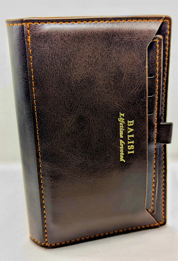 Genuine Leather Long Wallet - Image 2
