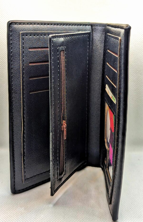 Genuine Leather Long Wallet - Image 4