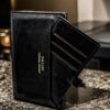 Genuine Leather Long Wallet