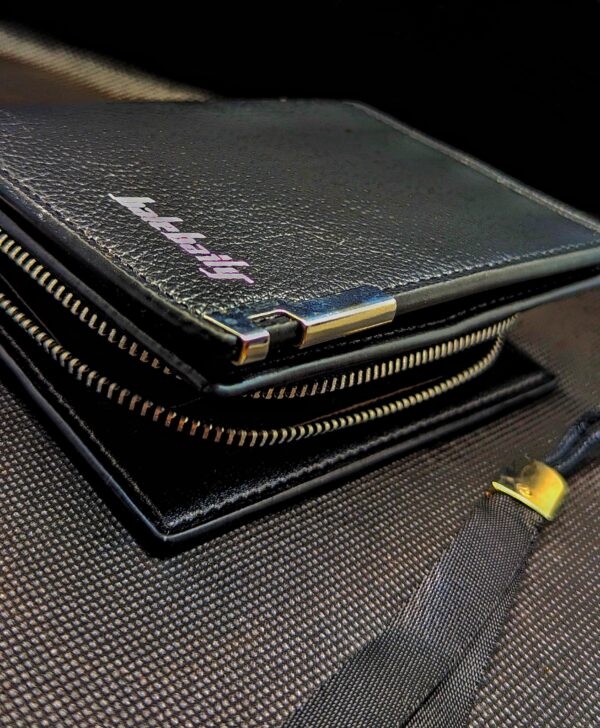 Balebaily Short Zipper High Quality Pu Leather Wallet Coin Purse - Image 2