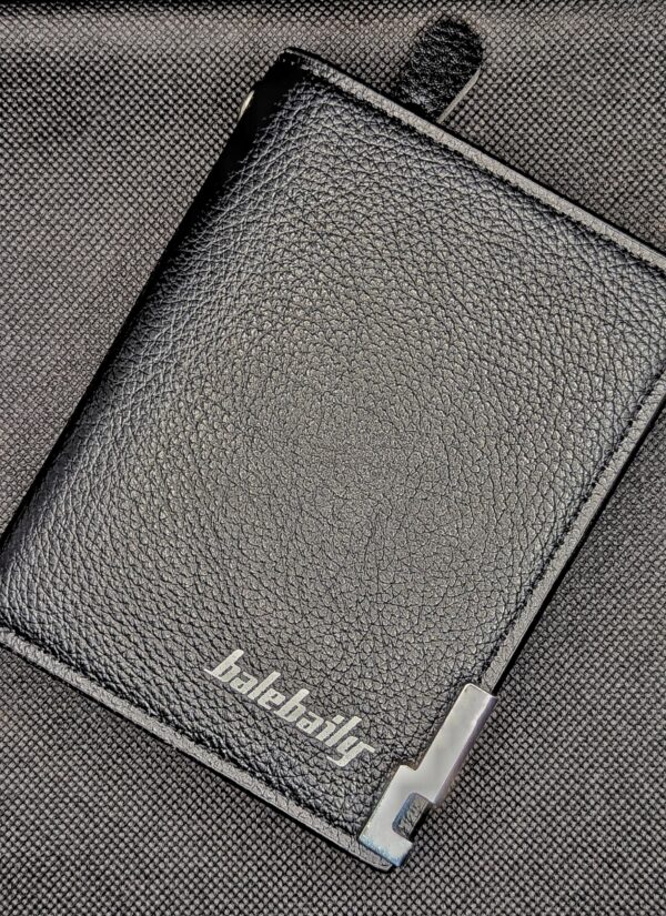 Balebaily Short Zipper High Quality Pu Leather Wallet Coin Purse