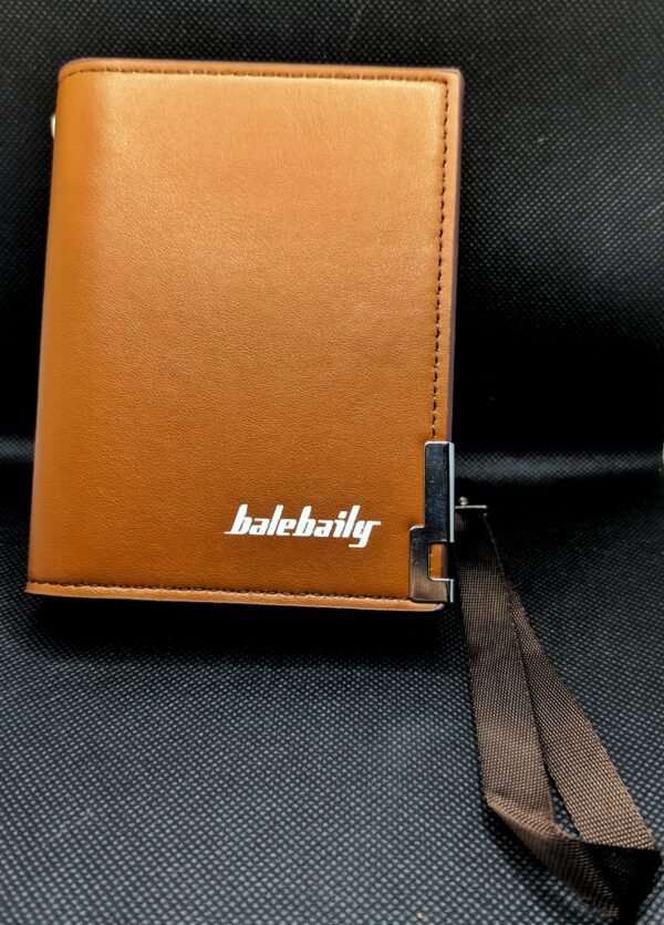 Balebaily Short Zipper High Quality Pu Leather Wallet Coin Purse - Image 10