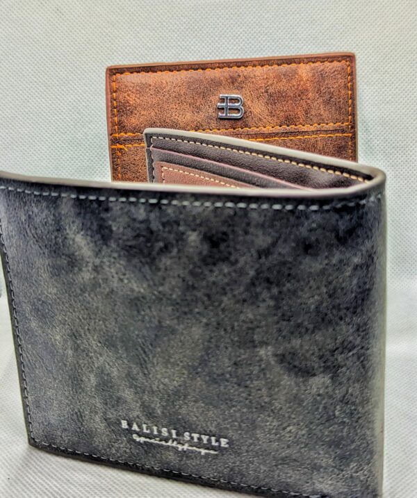 Hot Selling Men's Short and Slim 'BALISI Style Wallets' - Image 2