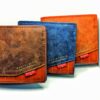 Men's Short Frosted Large Capacity Leather Wallet , Multi-Slot coin Pocket , Photo Holder - Image 6