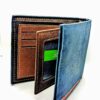 Men's Short Frosted Large Capacity Leather Wallet , Multi-Slot coin Pocket , Photo Holder - Image 5