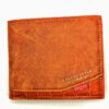 Men's Short Frosted Large Capacity Leather Wallet , Multi-Slot coin Pocket , Photo Holder - Image 8