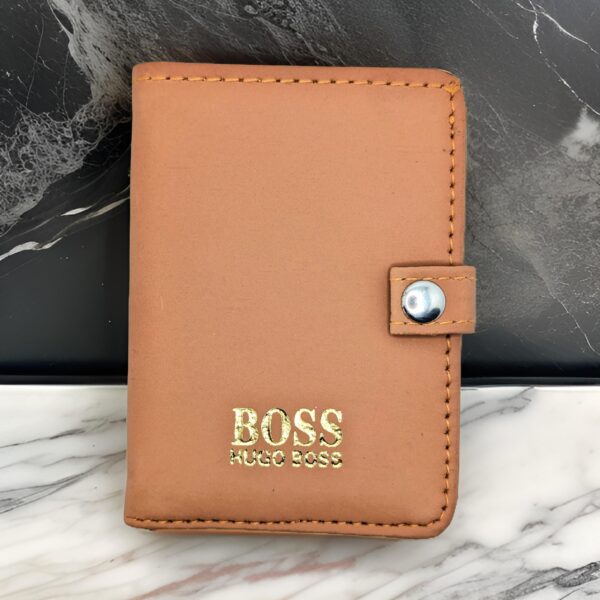Boss-Slim Smooth Card Holder Wallets for MEN & Boys